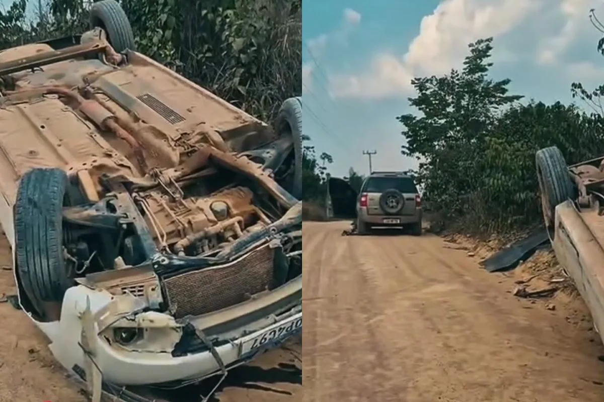 Menina de 7 anos morre após carro capotar em Colniza (MT)