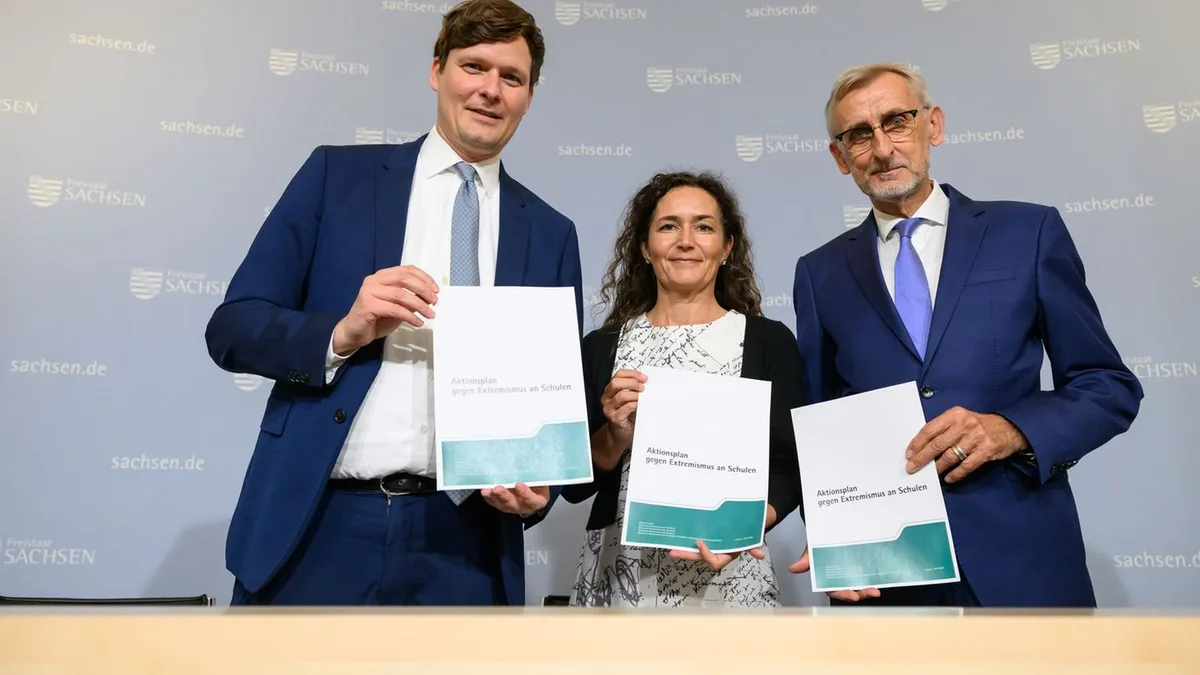 Extremismus: Sachsen mit Aktionsplan gegen extremistische Tendenzen