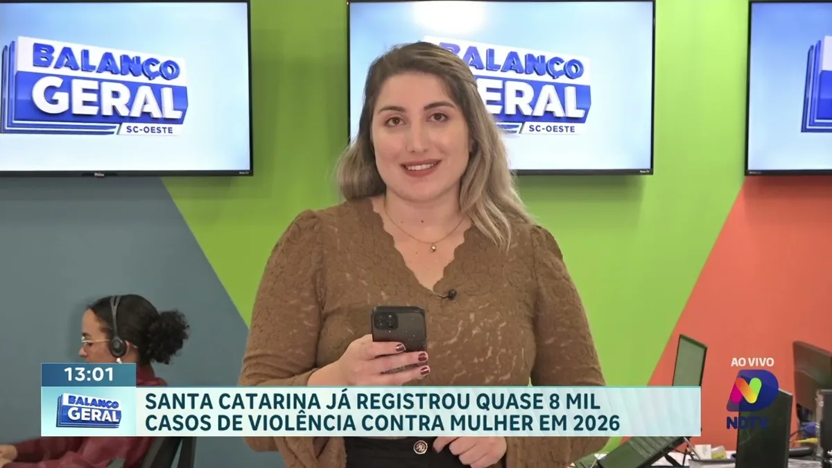 Santa Catarina registra quase 8 mil violações contra mulheres