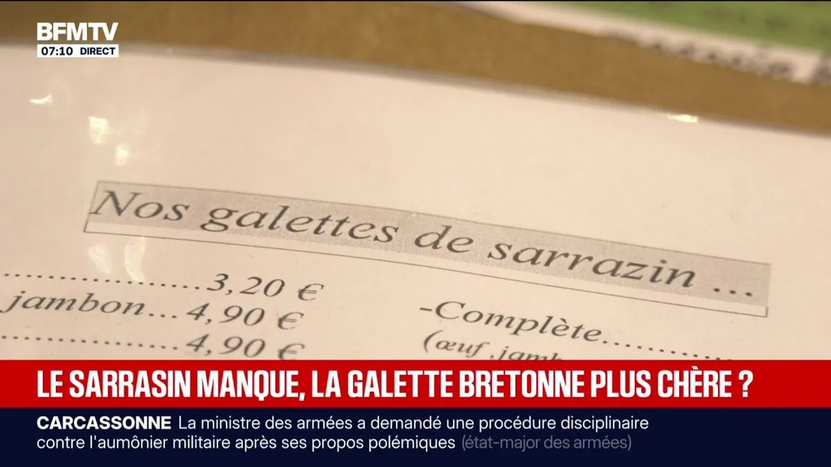 Sécheresse: la Bretagne voit sa récolte de blé noir chuter