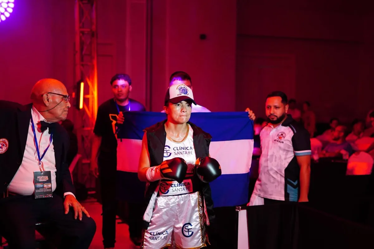De Matagalpa al ring: la historia de la enfermera que busca el primer título mundial femenino para Nicaragua
