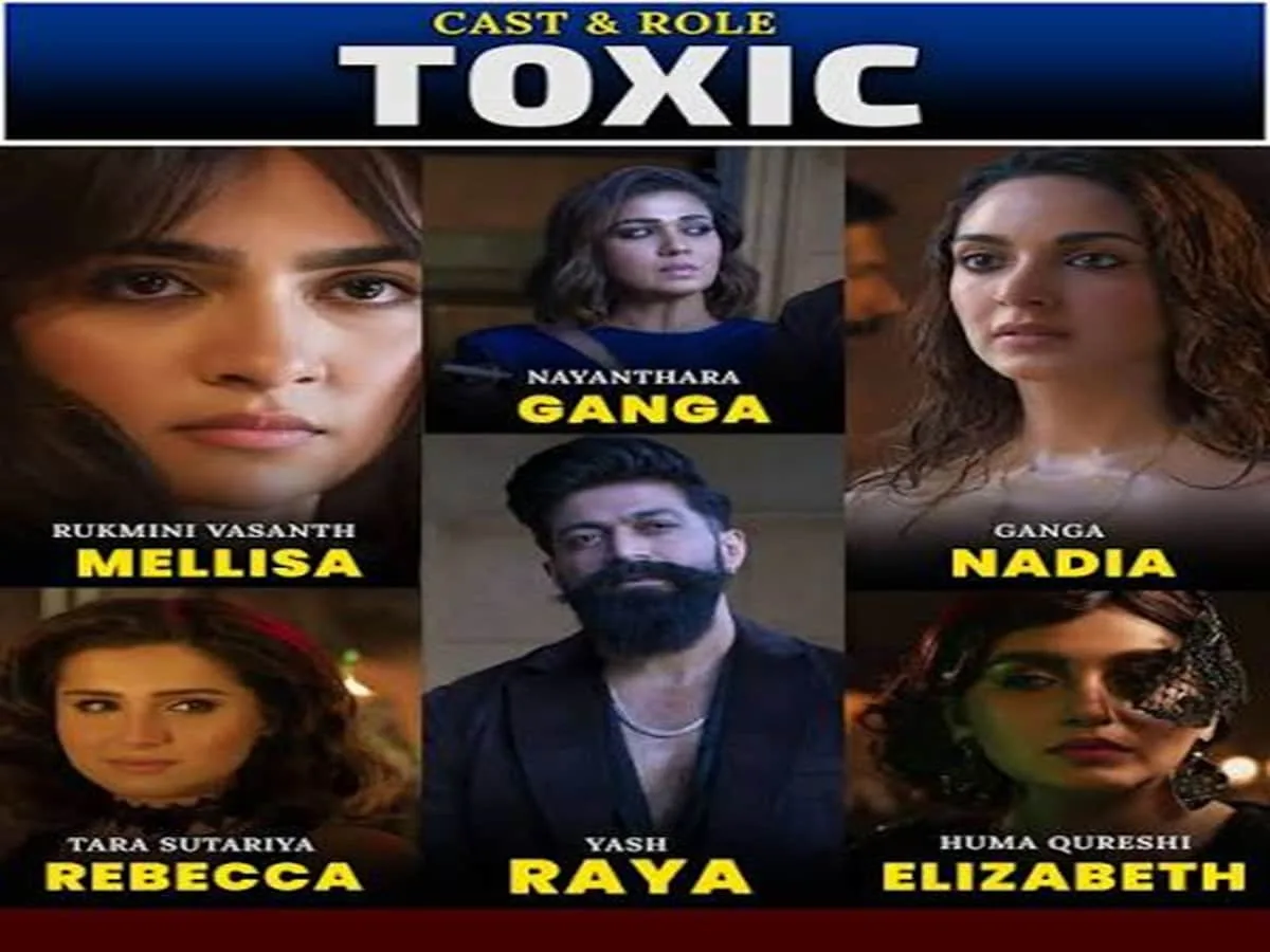 Toxic full cast revealed: Who plays whom in Yash's underworld saga?