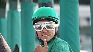 Samuel Marín demuestra su poderío para llevarse el Smarty Jones Stakes