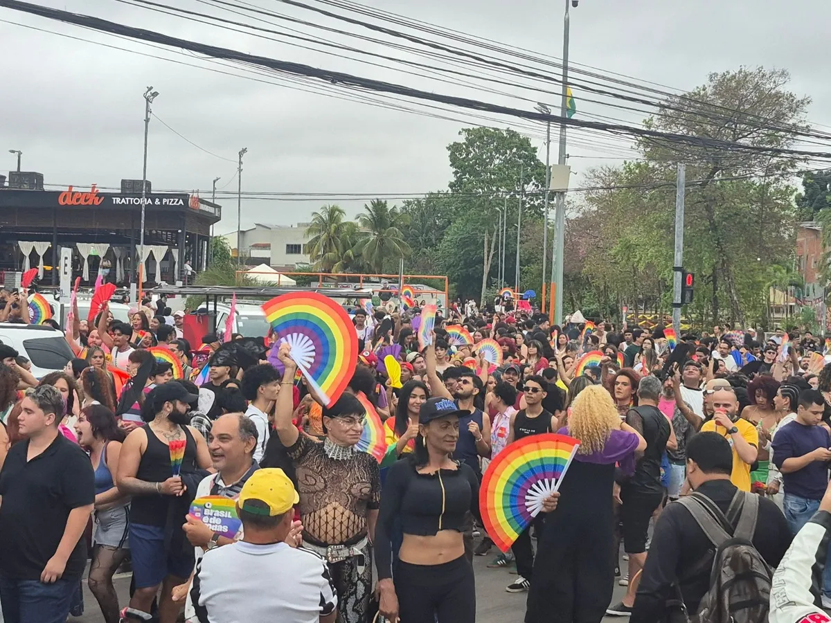 Orgulho LGBT+: Parada colore ruas do Acre e fala de cultura, turismo e diversidade; VÍDEO