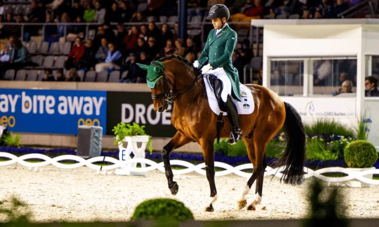 Rafael Losano estreia com 22ª colocação parcial no Hipismo CCE no Mundial