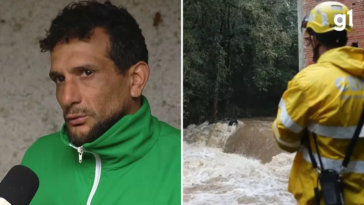 'Consegui escapar pela janela', diz sobrevivente que estava em carro levado por correnteza no RS; enteados morreram