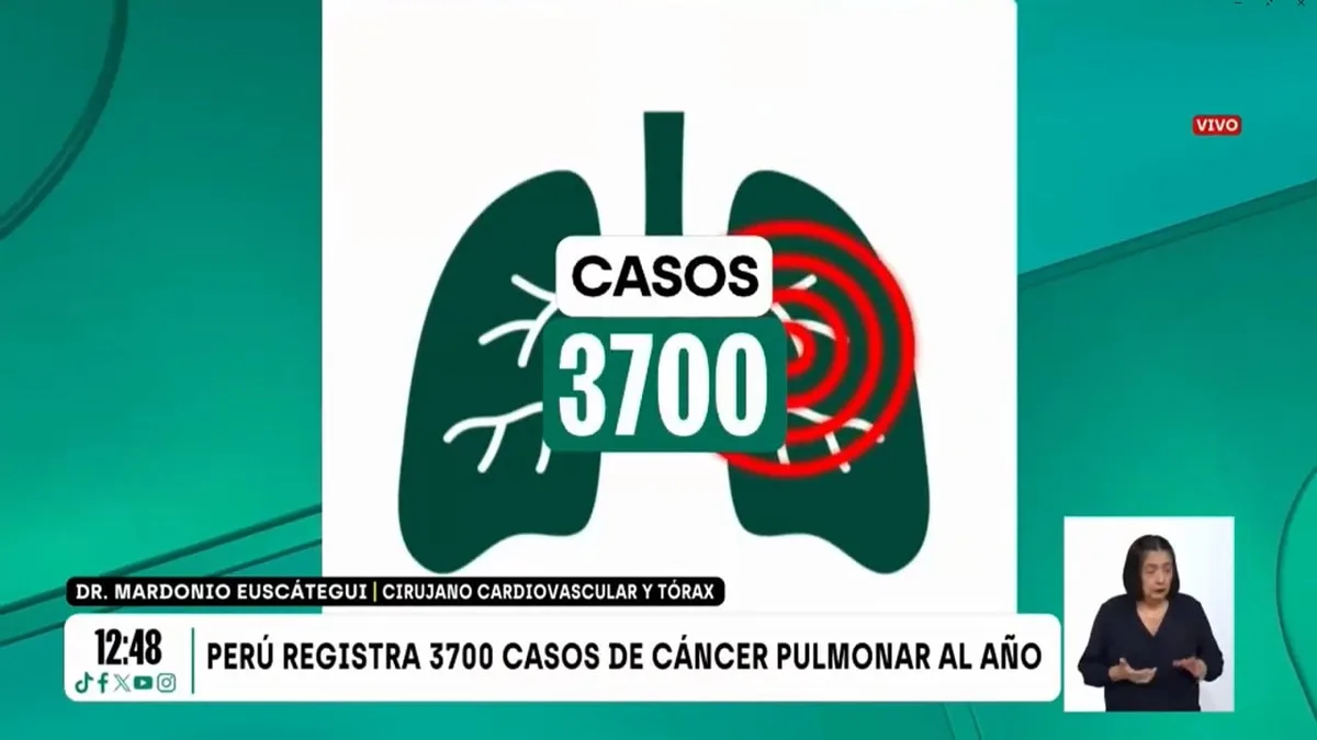 Papa León XIV y el Cáncer de pulmón en el Perú: Conoce cuántos casos nuevos hay por año y la mortalidad por esta enfermedad