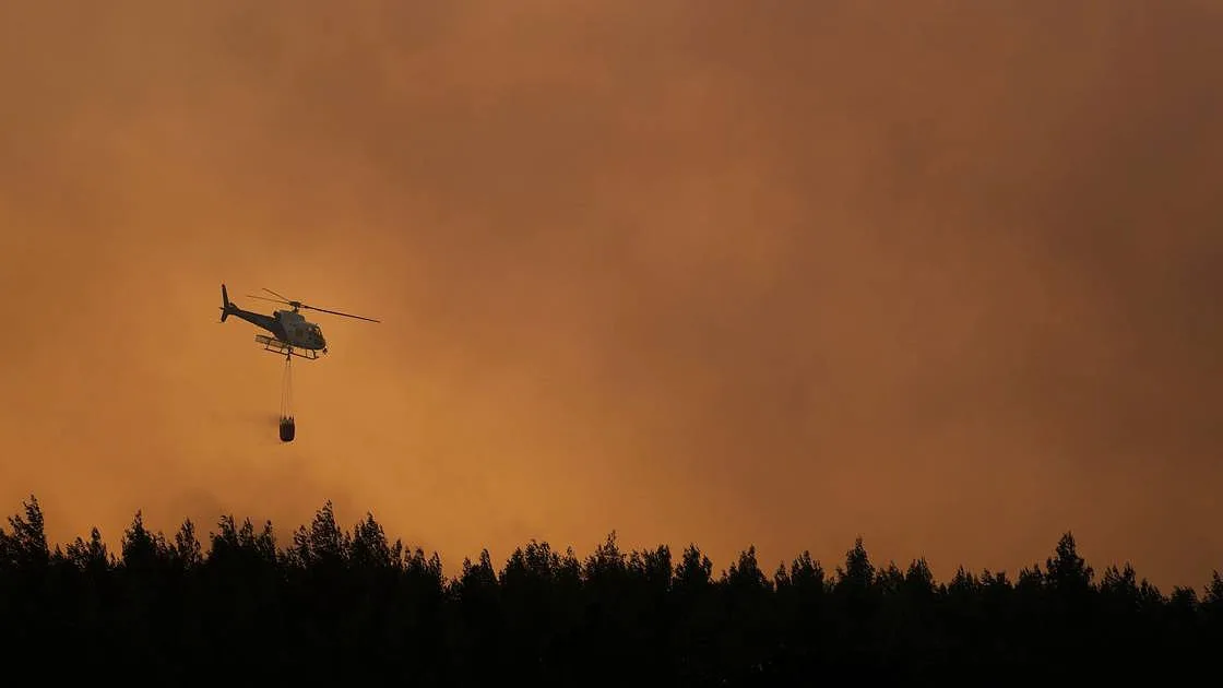 Incêndio em Mértola mobiliza 115 operacionais e oito meios aéreos