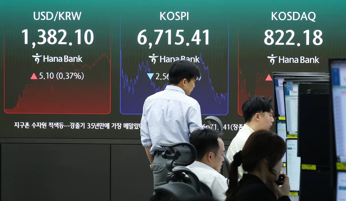 [마켓뷰] 연준 금리 인상에도 선방한 코스피…6715.41 마감