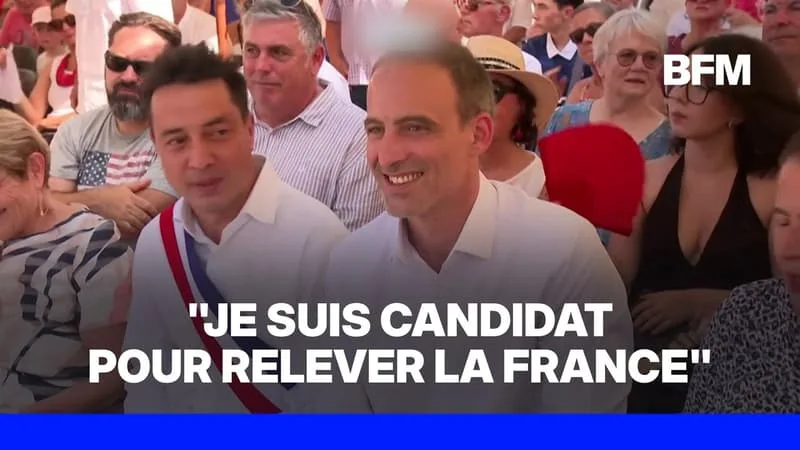 Raphaël Glucksmann annonce sa candidature à la présidentielle