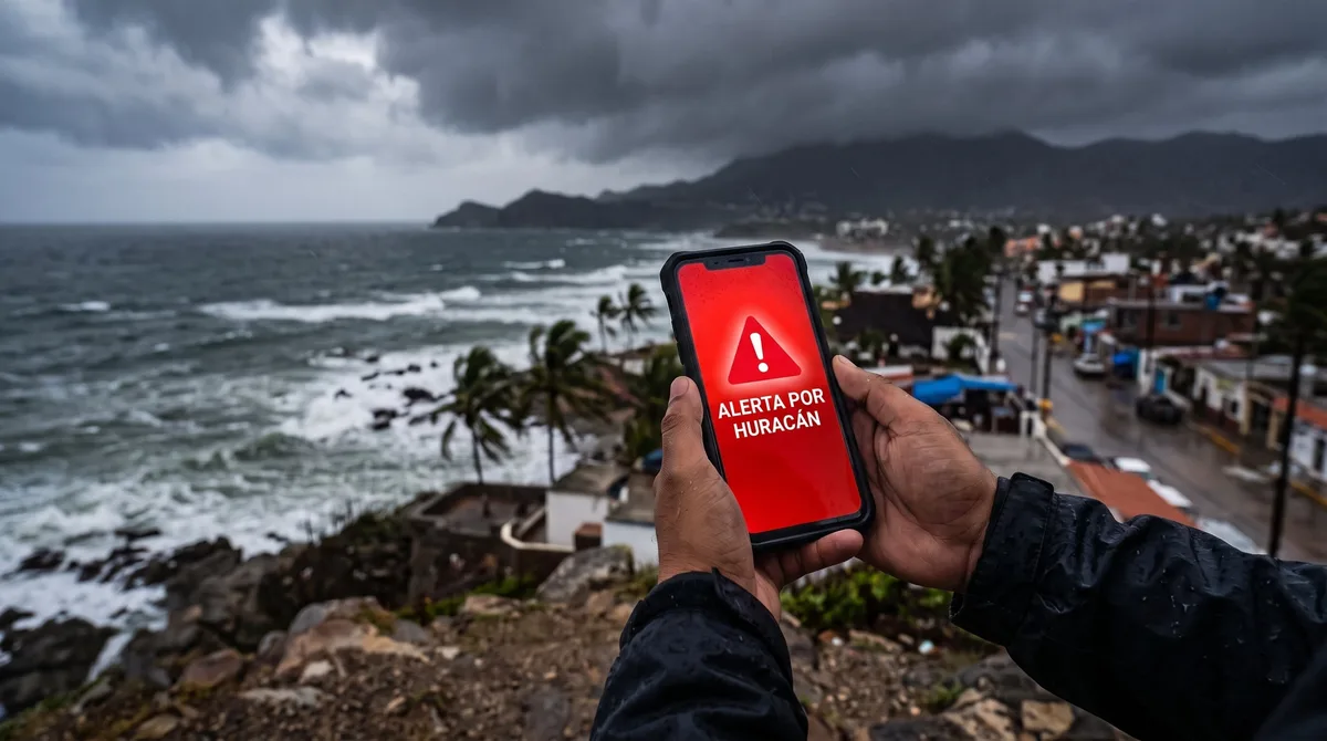 Prepara tu celular, así funciona la nueva alerta del gobierno ante la llegada de huracanes y ciclones tropicales