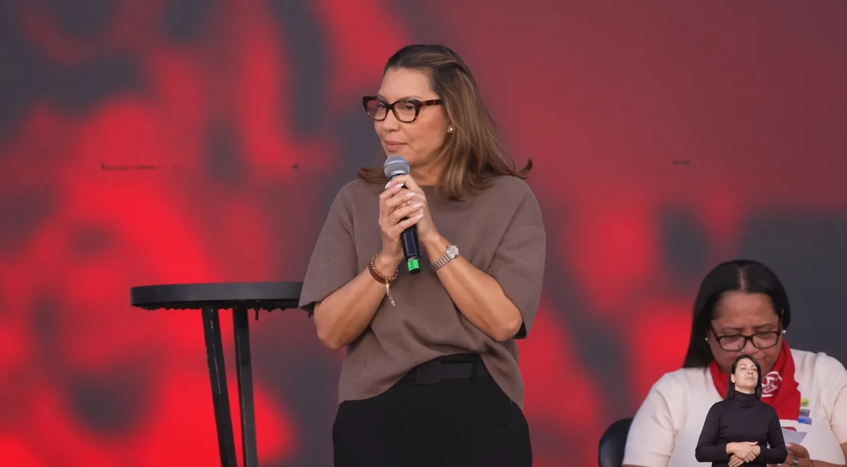 Janja e Fachin discutem combate ao feminicídio