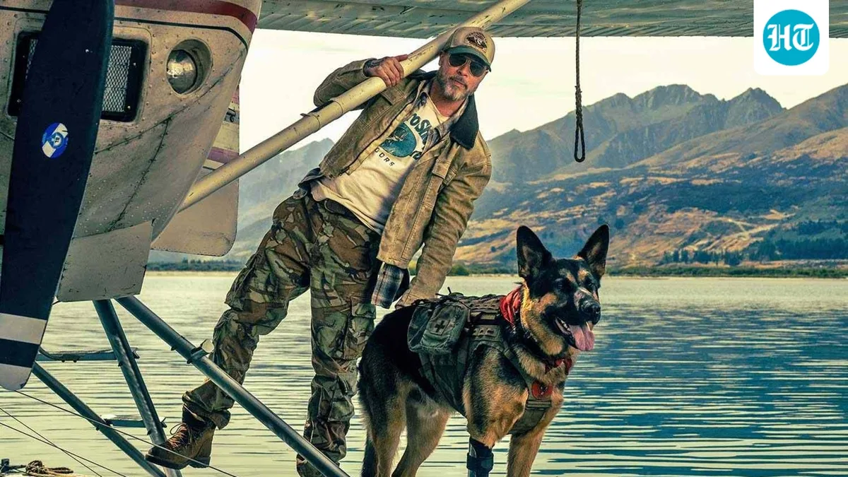 Brad Pitt says dog co-star in Heart of the beast would 'do things not in the script', calls experience 'really moving'