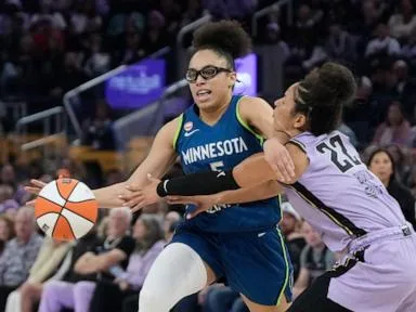 Olivia Miles has 20 points, 7 assists before ankle injury as WNBA-best Lynx beat Valkyries 77-66