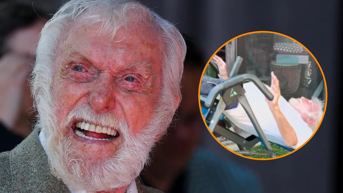 Así es la rutina de ejercicio de Dick Van Dyke a sus 100 años