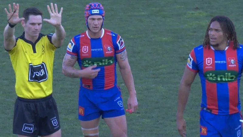 Young in hot water for ugly tackle