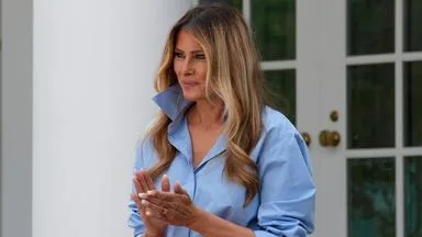 Melania Trump: "Here I am"