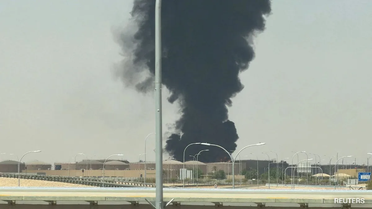 Flames Seen Near Riyadh Airport Amid Yemen Fighting, Fuel Tank On Fire: Report