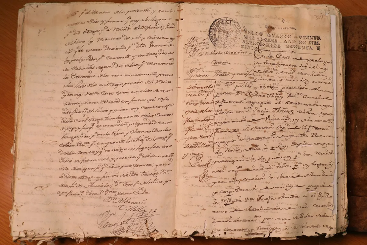 El hallazgo que reescribe la infancia de San Martín: un contrato revela el alquiler de una casa en Málaga
