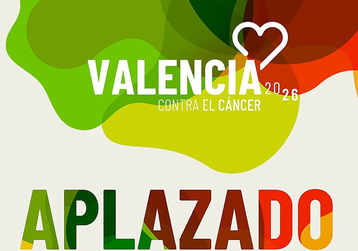 Aplazada la carrera 'Valencia contra el Cáncer' por la alerta naranja por lluvias
