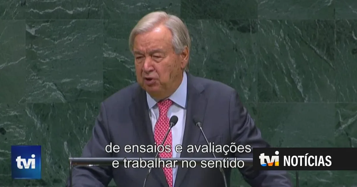 "Já chega": António Guterres faz um derradeiro apelo à paz no Médio Oriente