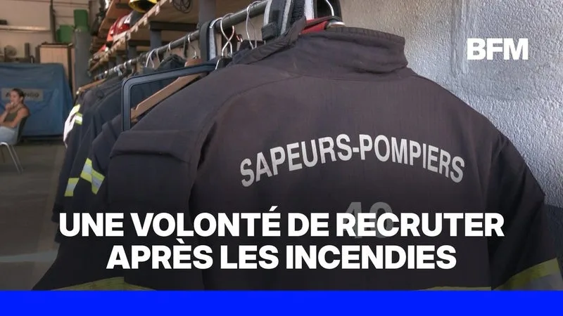 Landes: après les incendies de cet été, vague de recrutement chez les pompiers volontaires