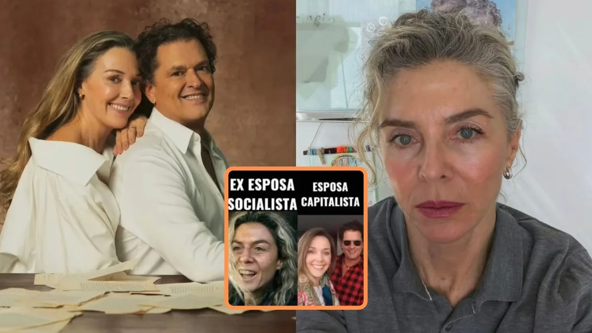 Margarita Rosa de Francisco desempolvó un meme sobre Carlos Vives, y Claudia Elena Vásquez respondió: “Es una oportunidad para aclarar algo”