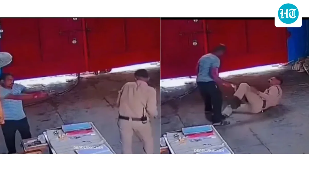 MP jail CCTV shows undertrial shooting guard, attempting daring escape