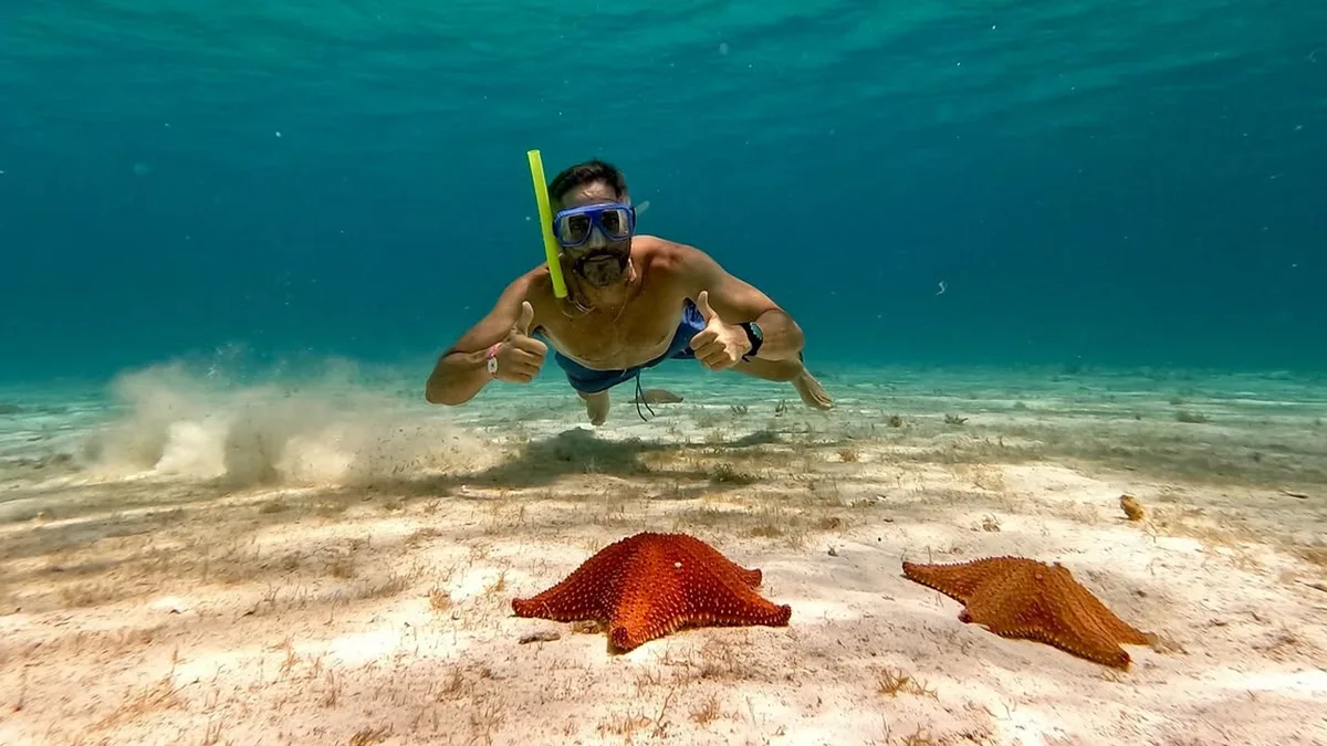 La ruta por el Caribe que ha fascinado a Roberto Leal y su familia: aguas turquesas, antiguas ciudades mayas y estrellas de mar
