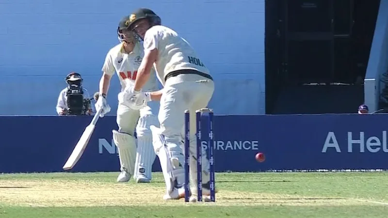 'Your luck is out': Marnus is sent packing