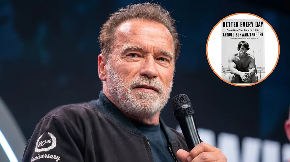 Arnold Schwarzenegger anunció su nuevo libro: “Es un manual lleno de historias de mi vida”