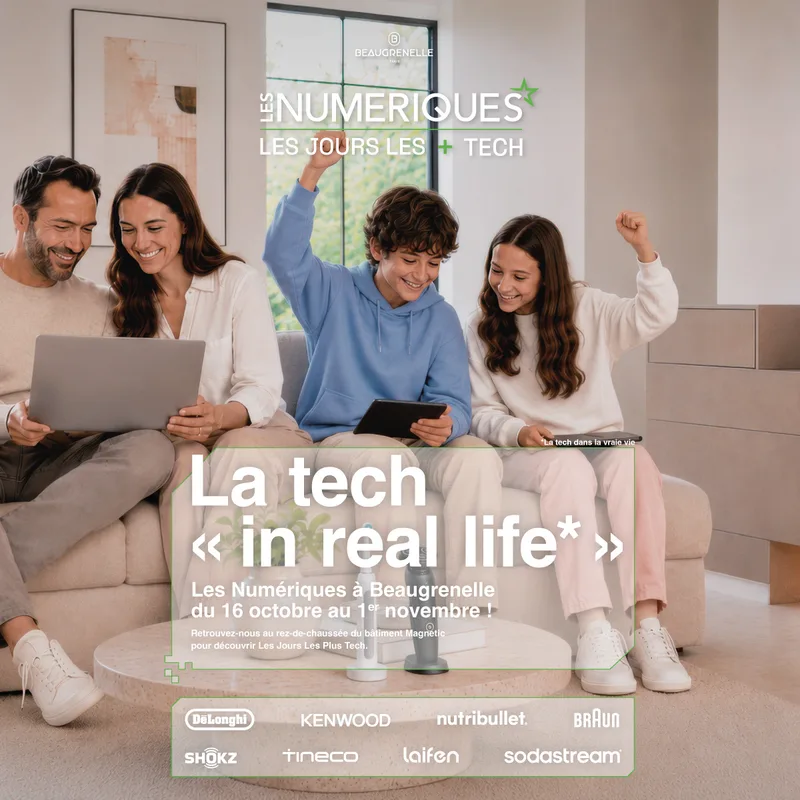 Actualité : Les Jours Les Plus Tech démarrent à Beaugrenelle : venez vivre la tech en vrai !