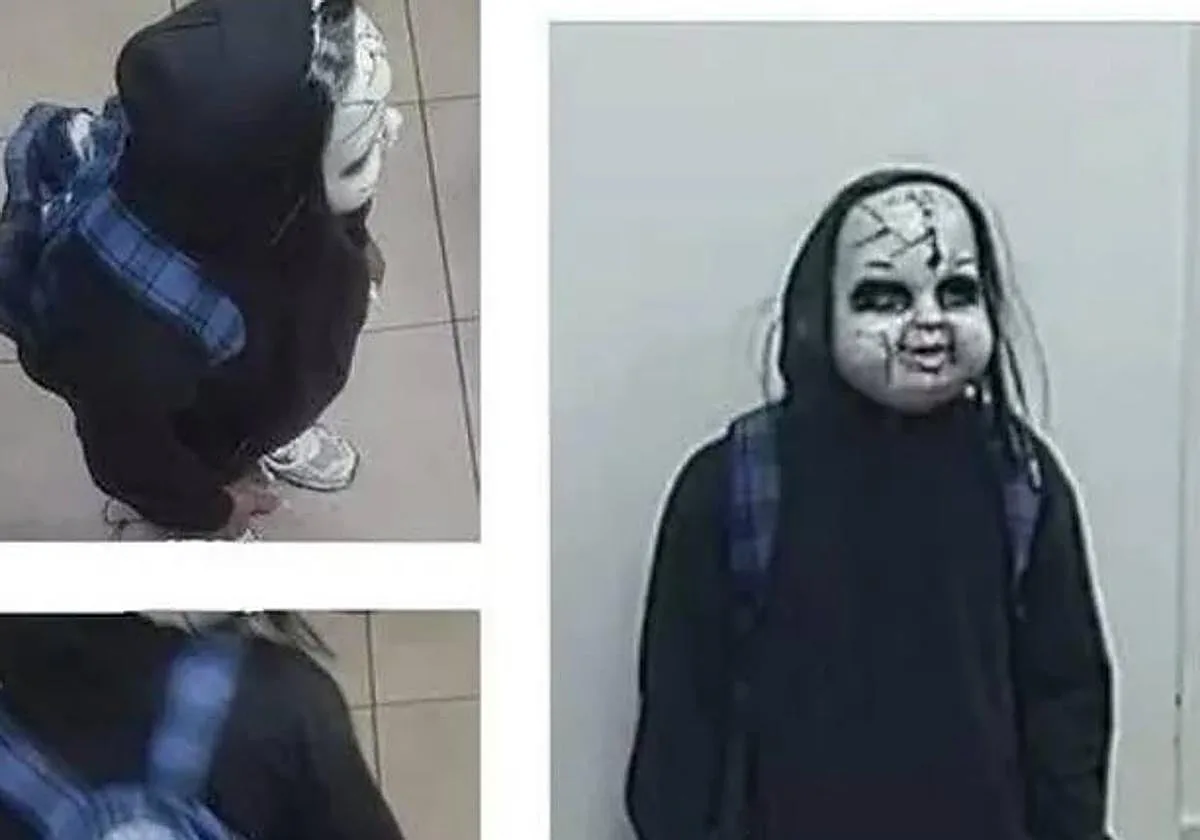 Un hombre con una máscara de Chucky aterroriza a la población en Filadelfia