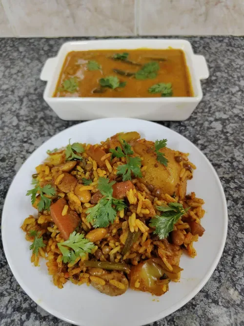 Aunty Babez vegetable breyani recipe