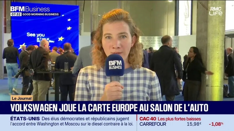 Volkswagen joue la carte "Europe" au salon de l'auto