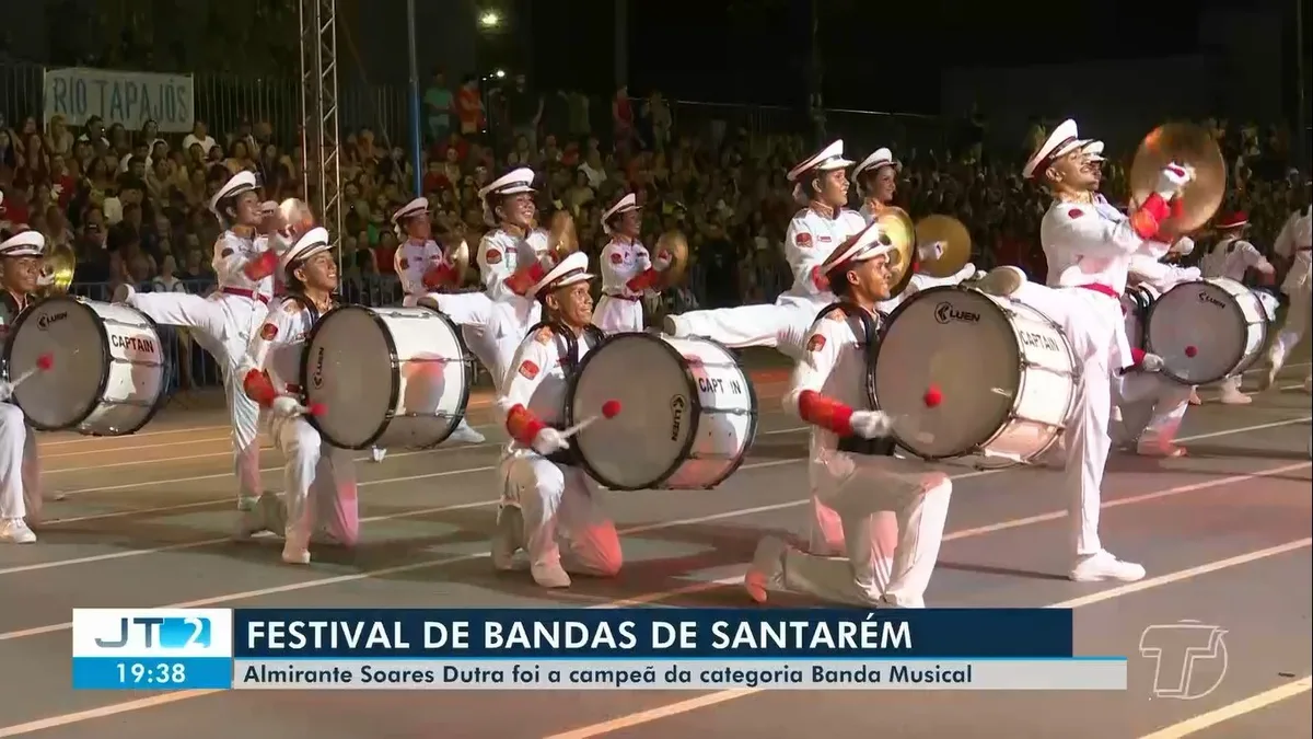 Escola Almirante Soares Dutra vence o Festival de Bandas de Santarém 2026