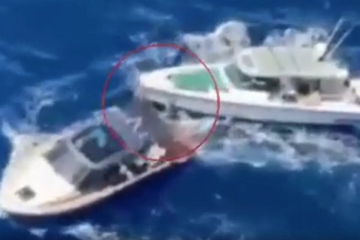 Dramatic footage shows speedboat ‘thief’ ram €1m vehicle into coastguard off Ibiza