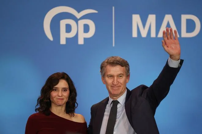 Feijóo-Ayuso, un modelo de 'paz por territorios' para evitar otra guerra Génova-Sol