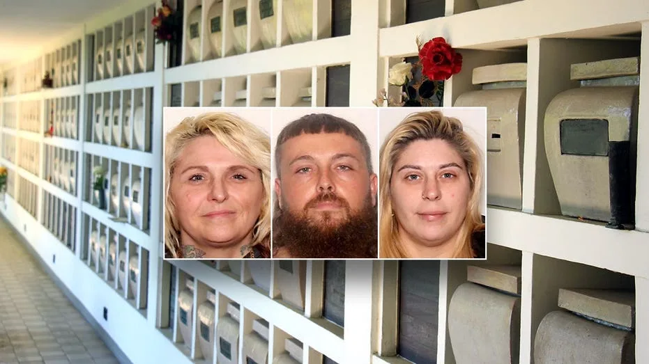 Alleged tomb-raiding trio arrested in cross-country cemetery spree 'to steal from the dead,' police say
