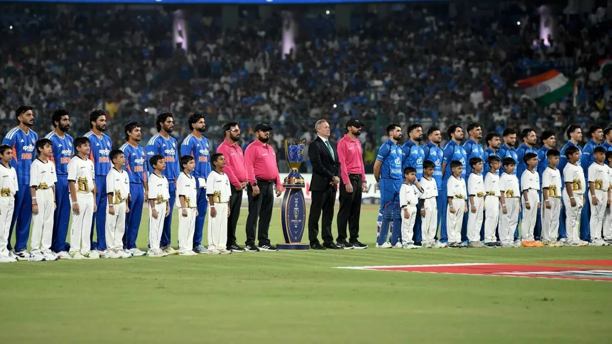 'Vande Mataram' sung before India vs Afghanistan in a first for national team