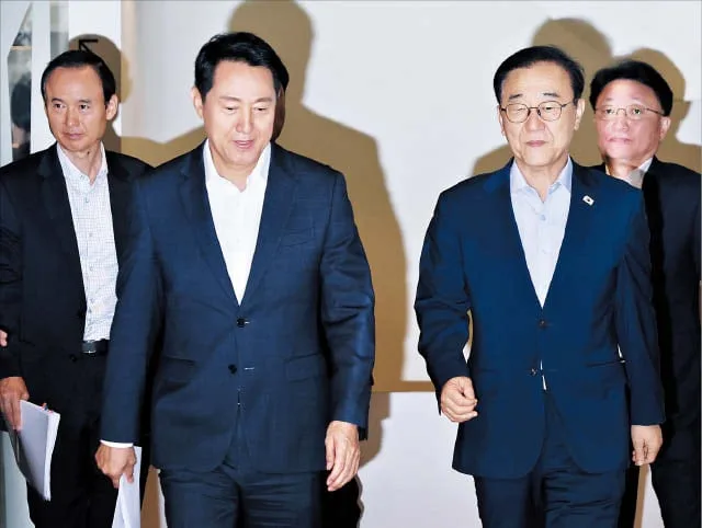 국토부 장관 “吳시장과 협의 잘되면 수도권에 10만가구 이상 공급 가능”