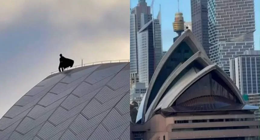 ¿La nueva Ciudad Gótica? El misterio detrás del Batman que escaló la Ópera de Sídney