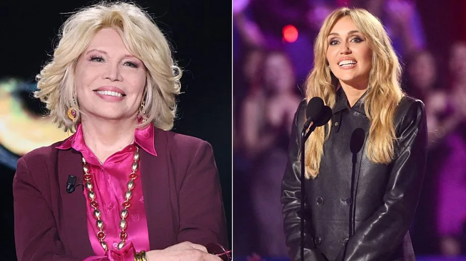 Amanda Lear accuse la chanteuse américaine Miley Cyrus d'avoir copié une de ses chansons