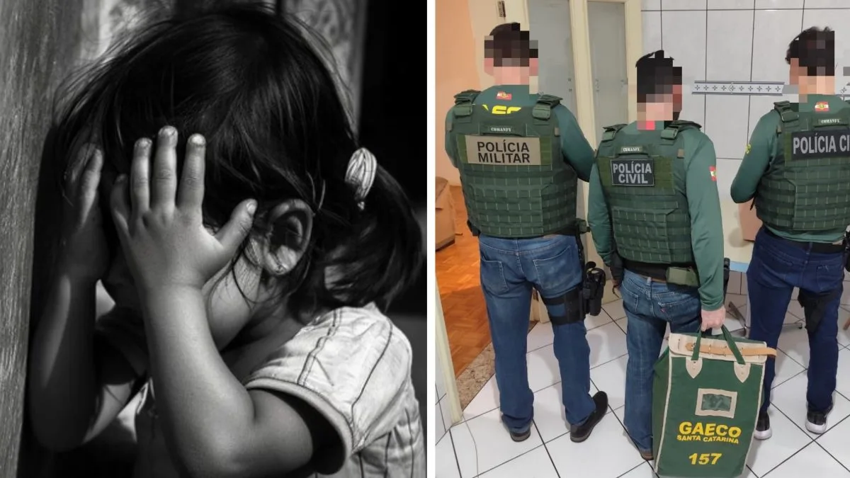Homem é preso por supostos crimes de abuso, exploração sexual infantojuvenil e aliciamento de menores na Operação ‘Hunted’ em SC