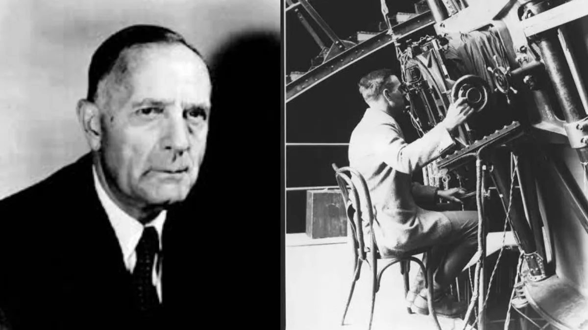 Quote of the day by Edwin Hubble: "Equipped with his five senses, man…"