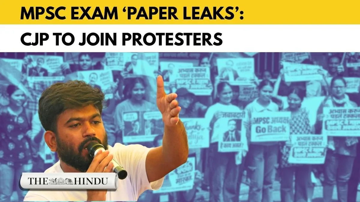 MPSC paper leak row: Cockroach Janta Party backs students’ protest