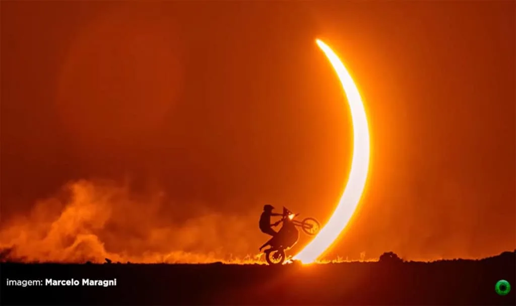 Eclipse total do Sol nas imagens astronômicas da semana