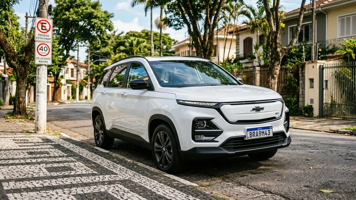 Chevrolet coloca 204 cv em SUV elétrico de R$ 199.990 que roda 304 km e leva 403 litros no porta-malas