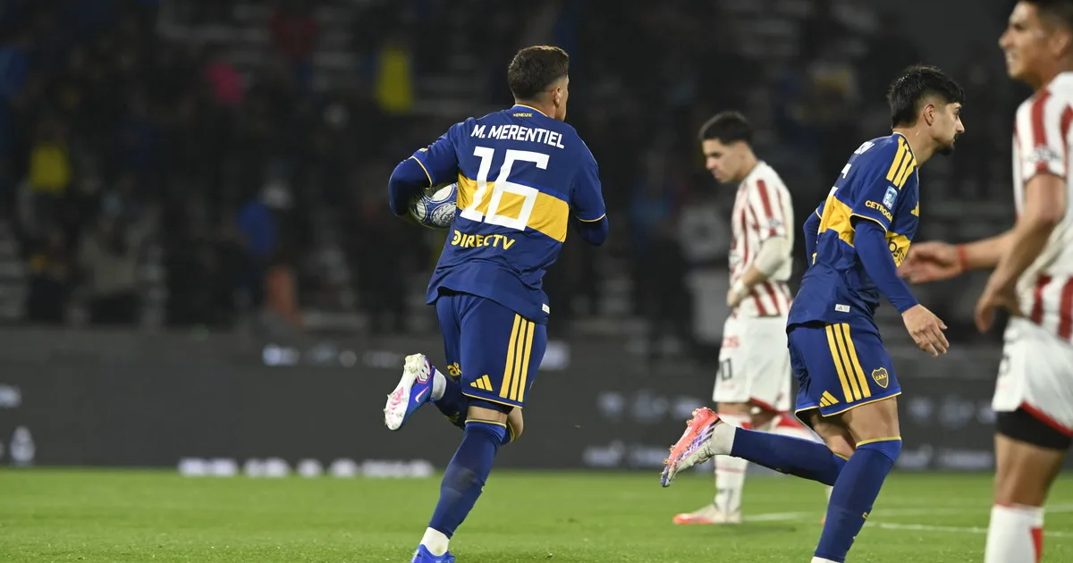 Video: otro gol de Merentiel, en la primera pelota que tocó tras su ingreso