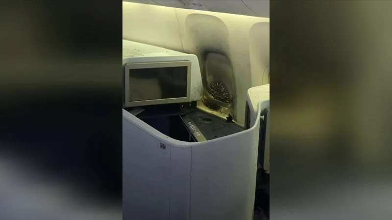 Une batterie externe prend feu en plein vol, un avion de KLM Airlines forcé de faire demi-tour